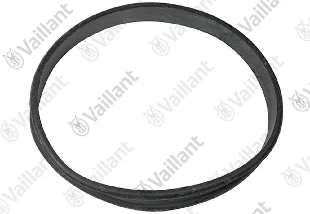 Vaillant Dichtring aus EPDM in runder Form, geeignet für Adapteranwendungen, schwarz, auf neutralem Hintergrund.